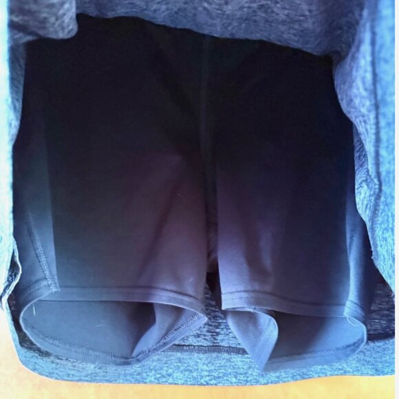 Tek Gear DryTek Heather Gray Skort Running Tennis Pickleball Skirt 1X NWOT - Picture 3 of 4